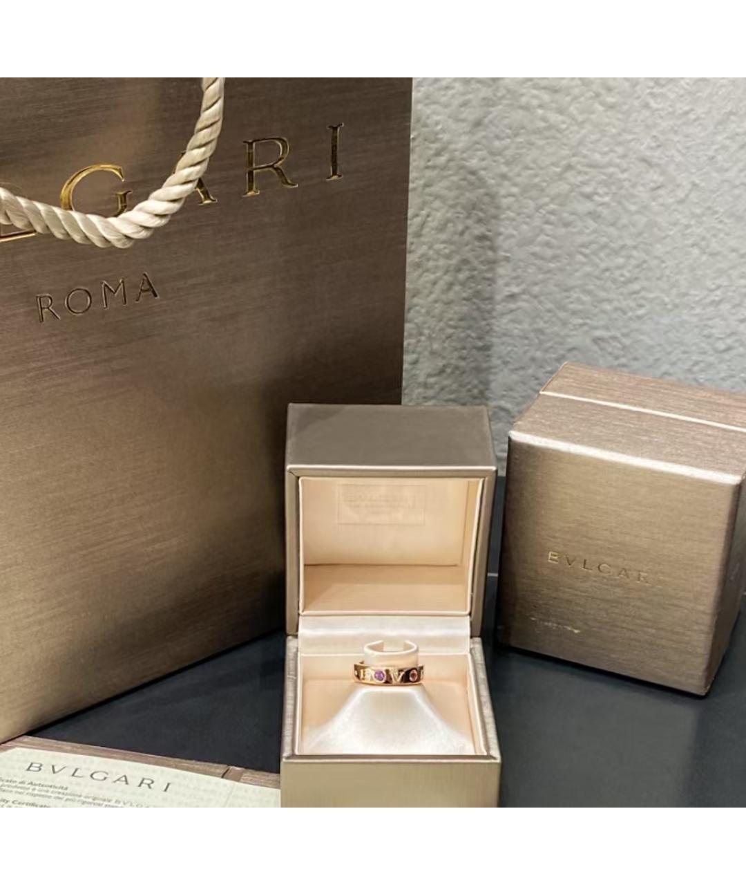 BVLGARI Кольцо из розового золота, фото 6