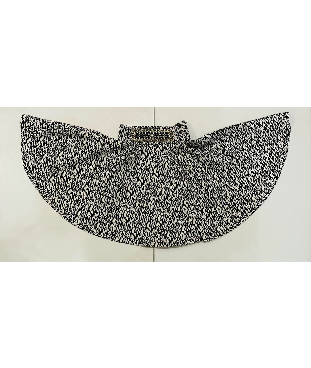 ELISABETTA FRANCHI Бежевая полиэстеровая юбка мини, фото 7