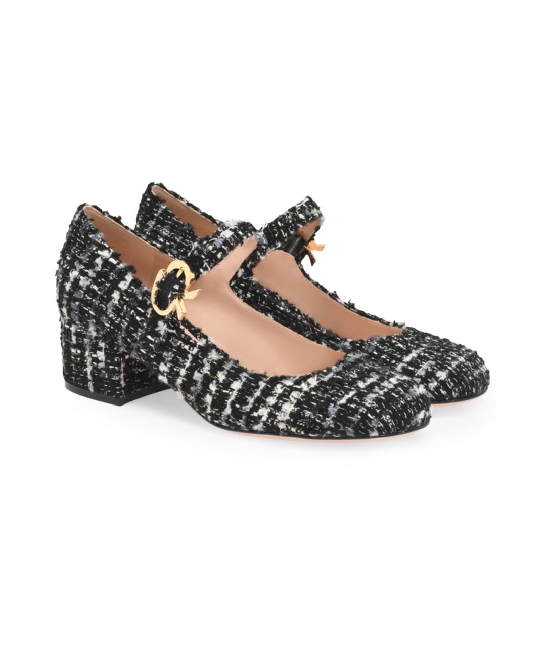 GIANVITO ROSSI Мульти текстильные туфли, фото 2