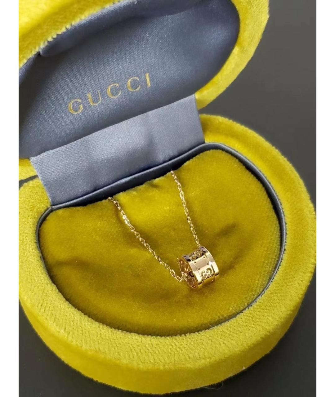 GUCCI Золотое колье из розового золота, фото 3