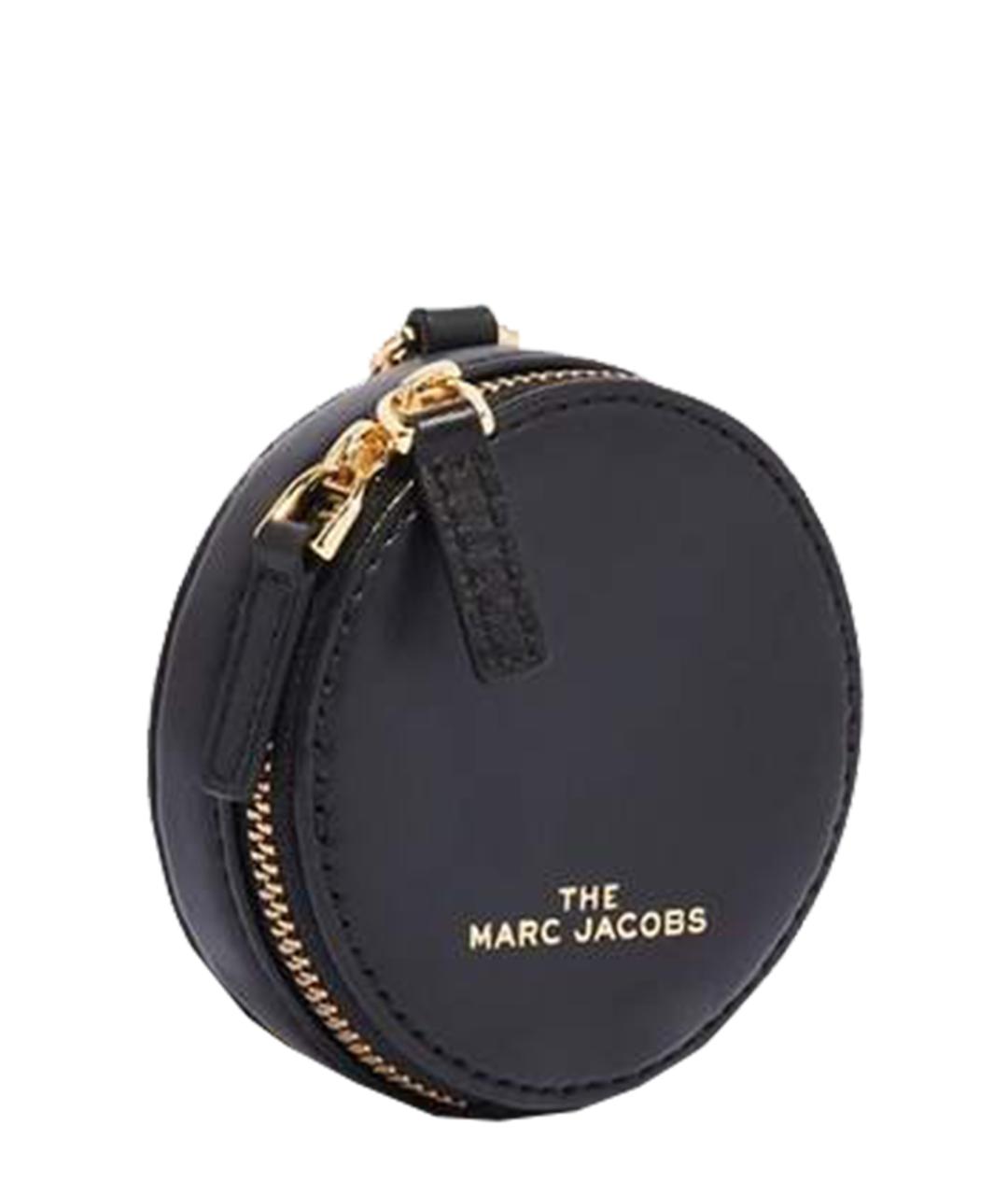 MARC JACOBS Черный кожаный кошелек, фото 3