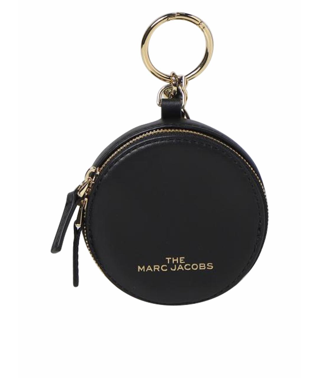 MARC JACOBS Черный кожаный кошелек, фото 1