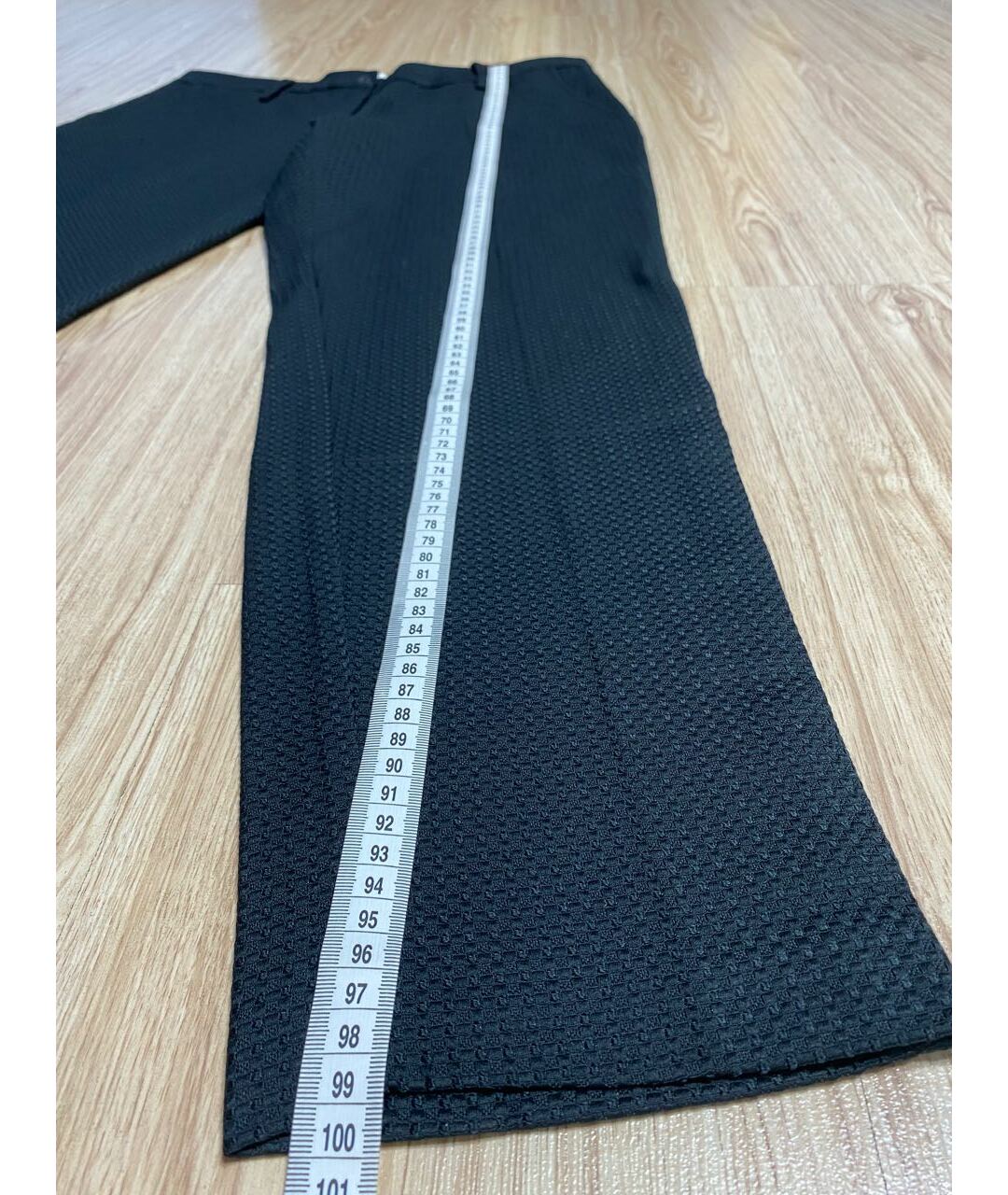 TWIN-SET Черные полиэстеровые прямые брюки, фото 7