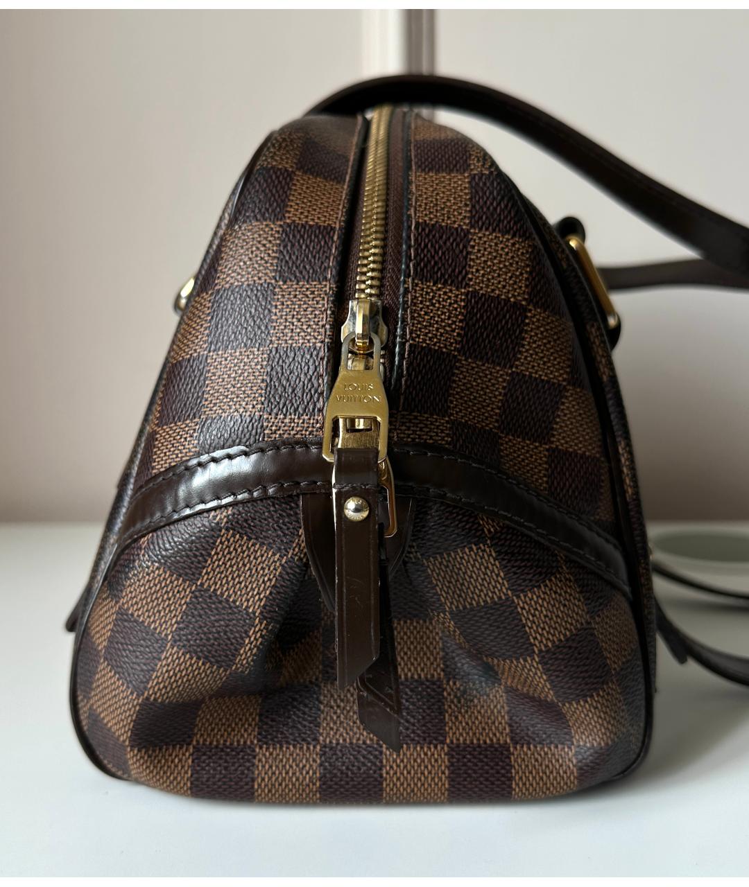 LOUIS VUITTON Коричневая сумка через плечо, фото 4