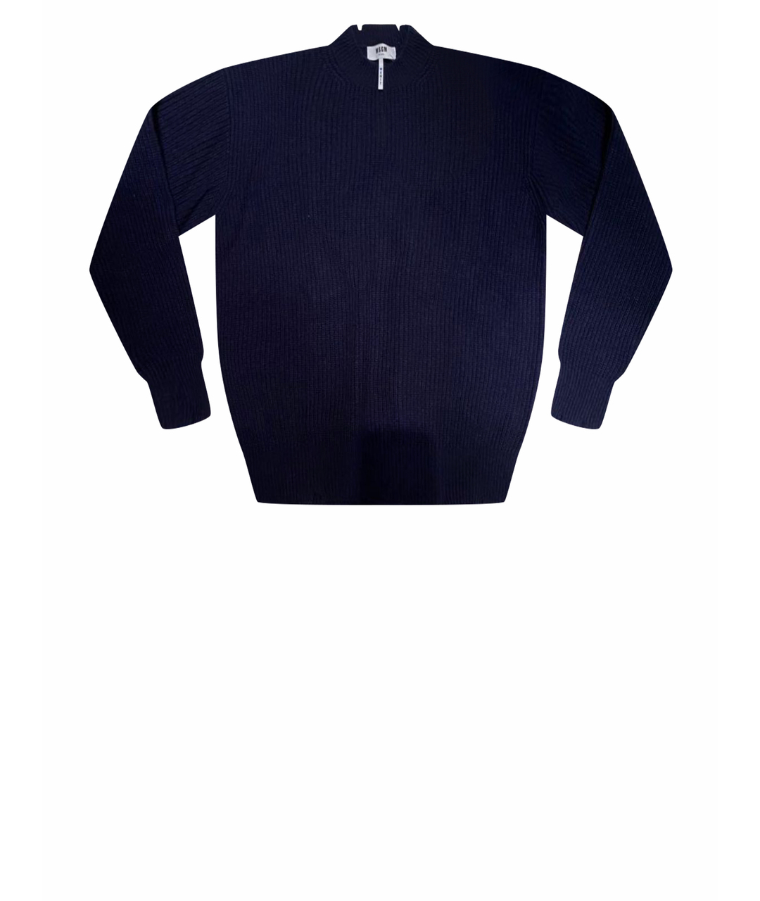 MSGM Синий шерстяной джемпер / свитер, фото 1