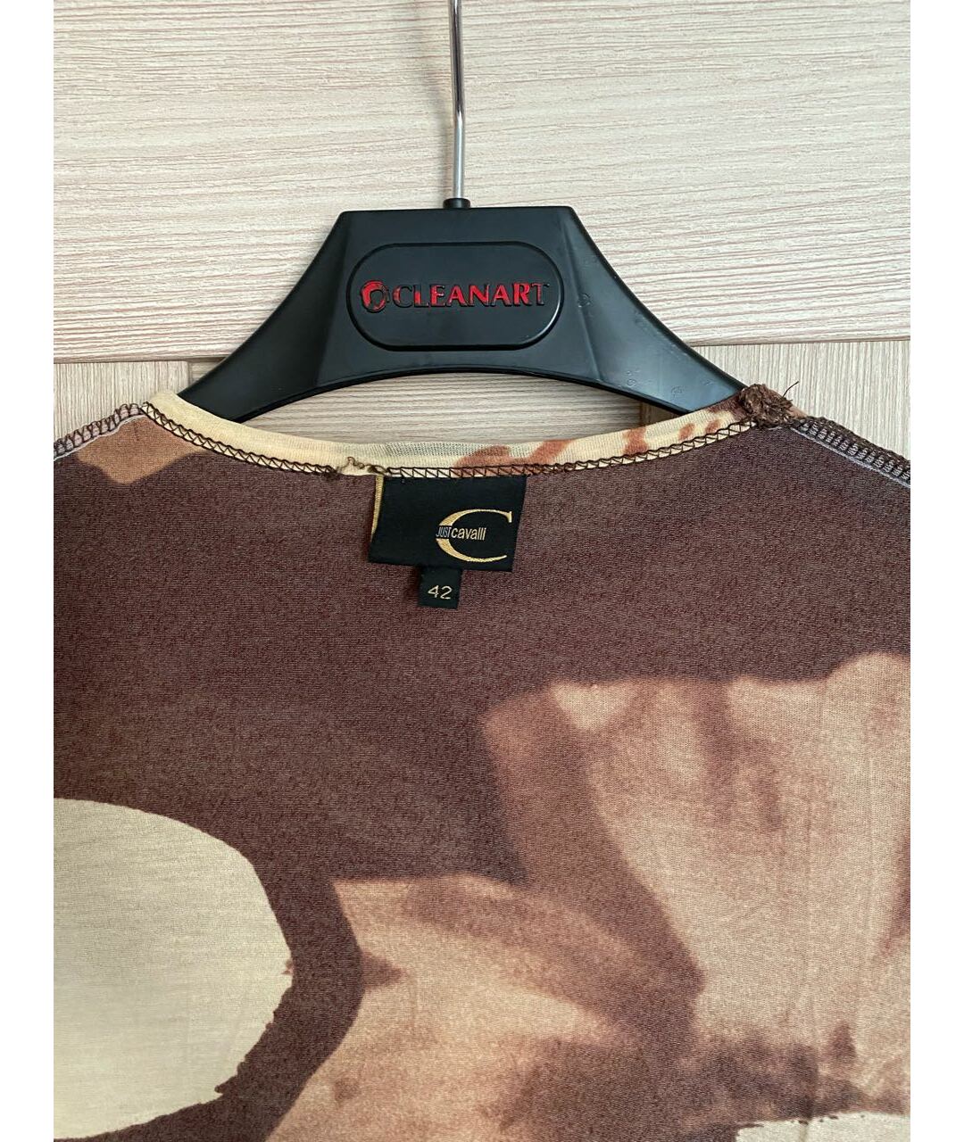 JUST CAVALLI Хлопковая футболка, фото 3