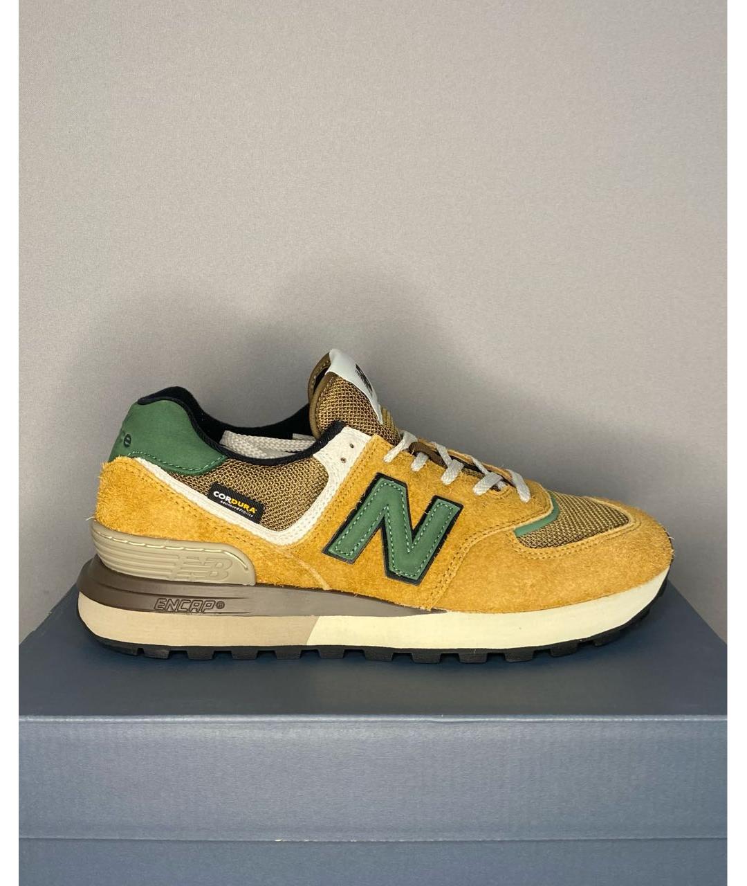 NEW BALANCE Оранжевое низкие кроссовки / кеды, фото 6