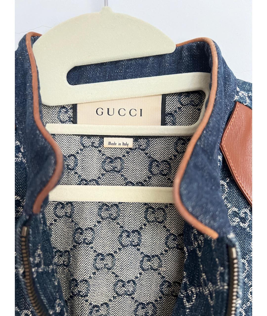 GUCCI Деним повседневное платье, фото 4