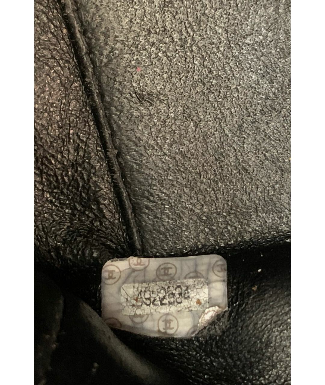 CHANEL PRE-OWNED Черная кожаная сумка тоут, фото 7
