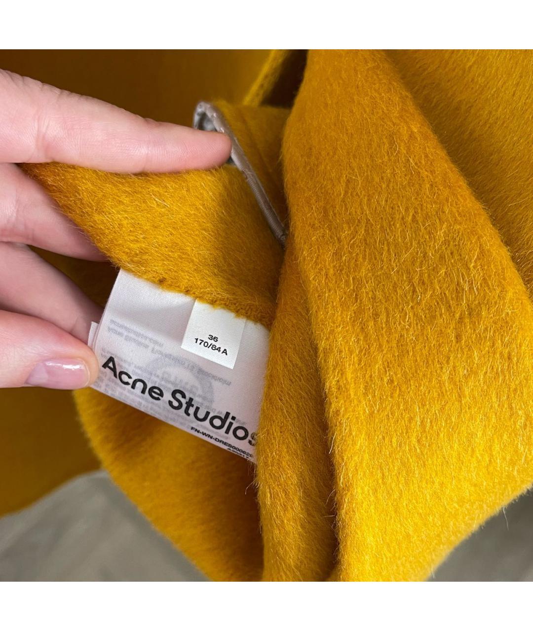 ACNE STUDIOS Шерстяное пальто, фото 3