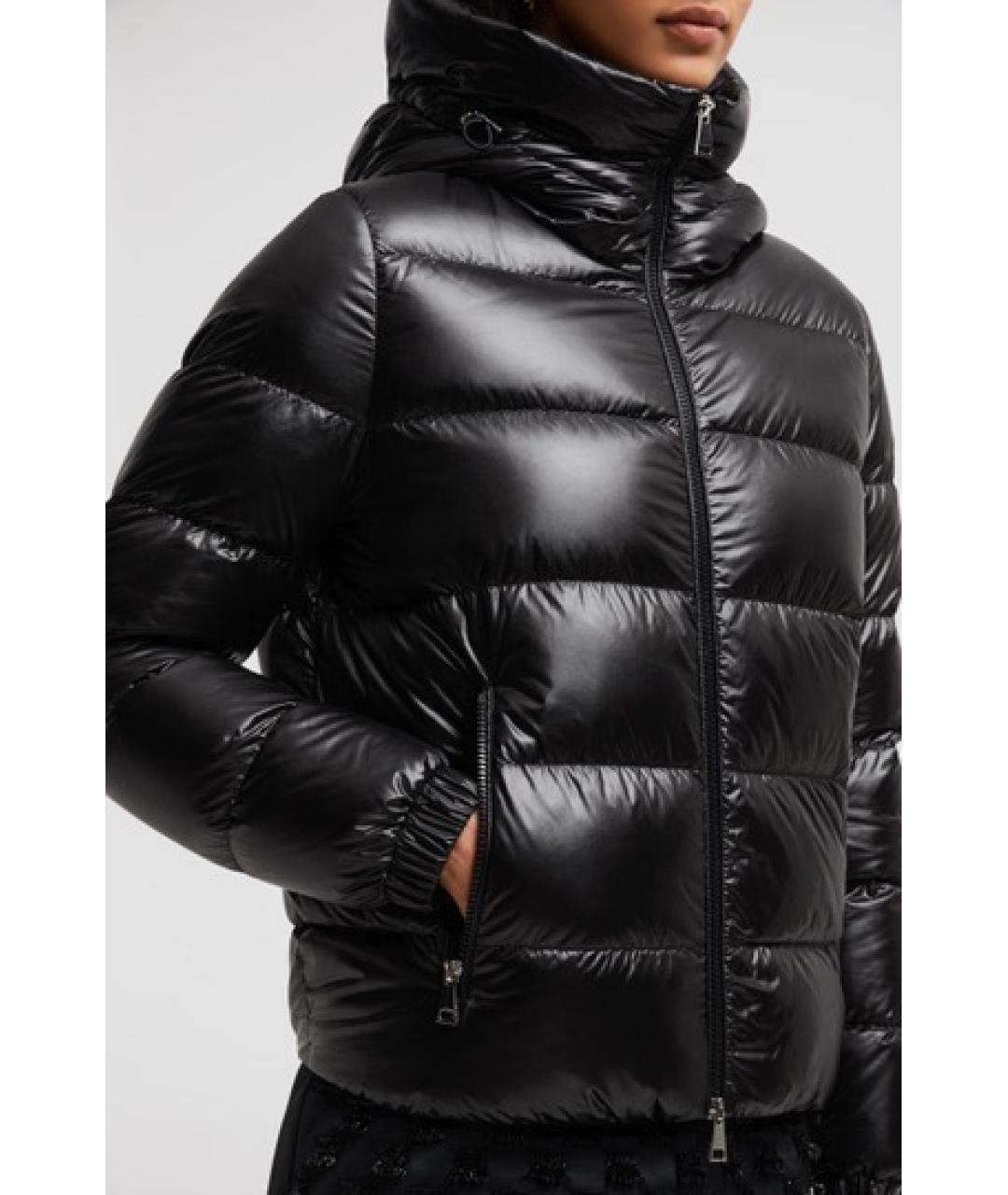 MONCLER Черная парка, фото 6