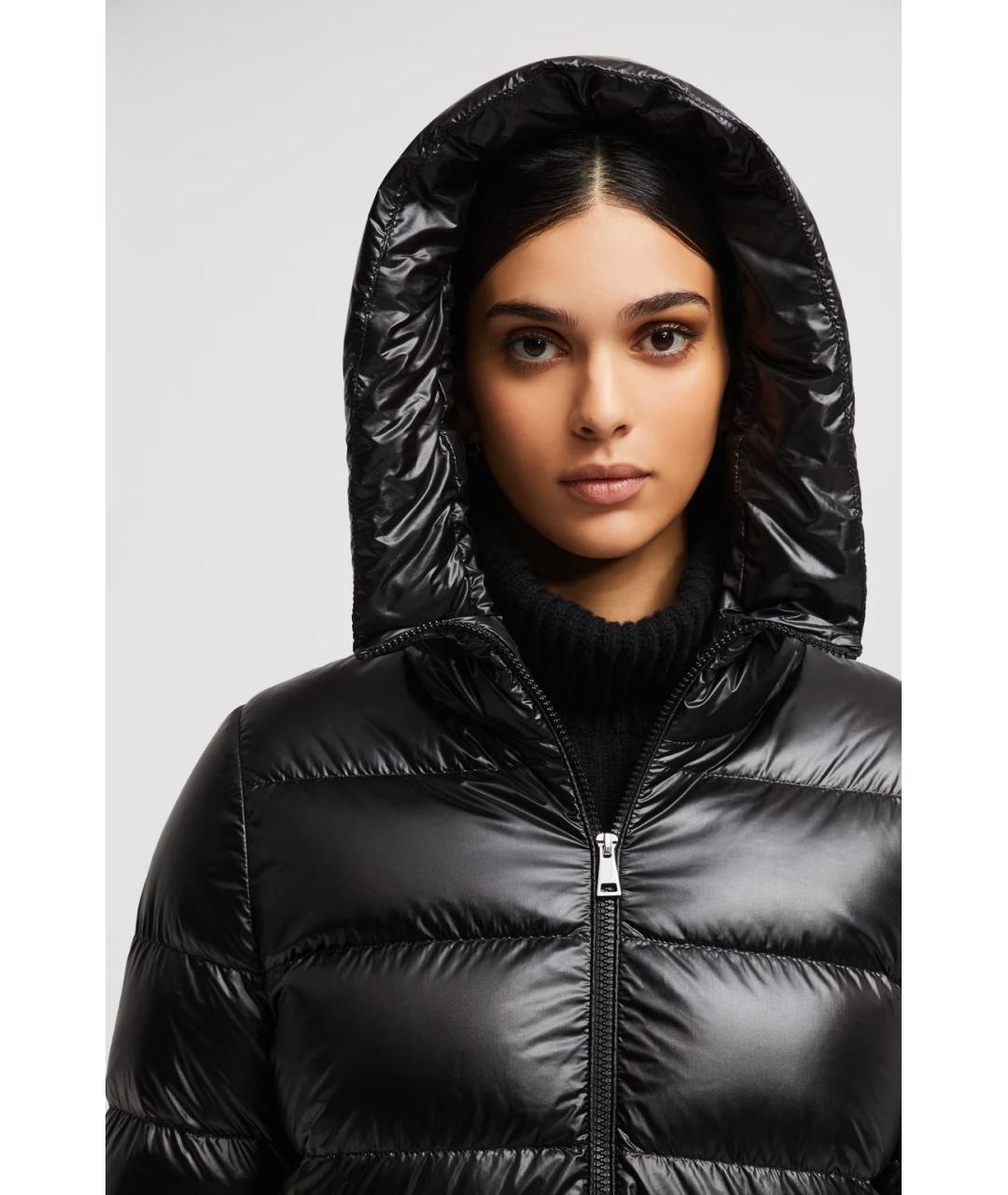 MONCLER Черная парка, фото 7