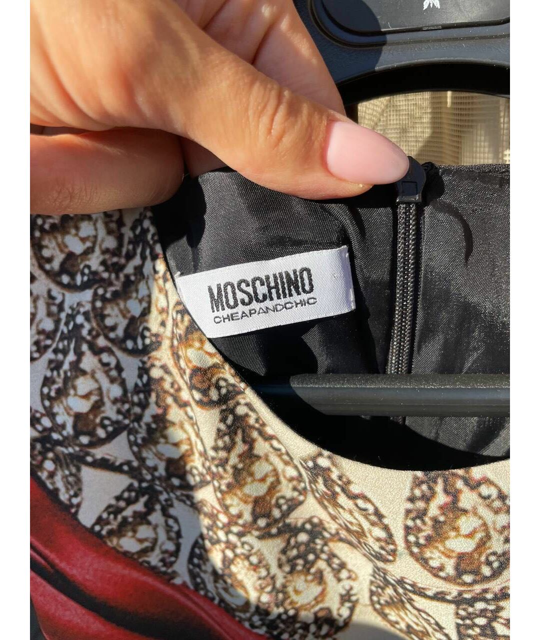 MOSCHINO Черное вечернее платье, фото 3