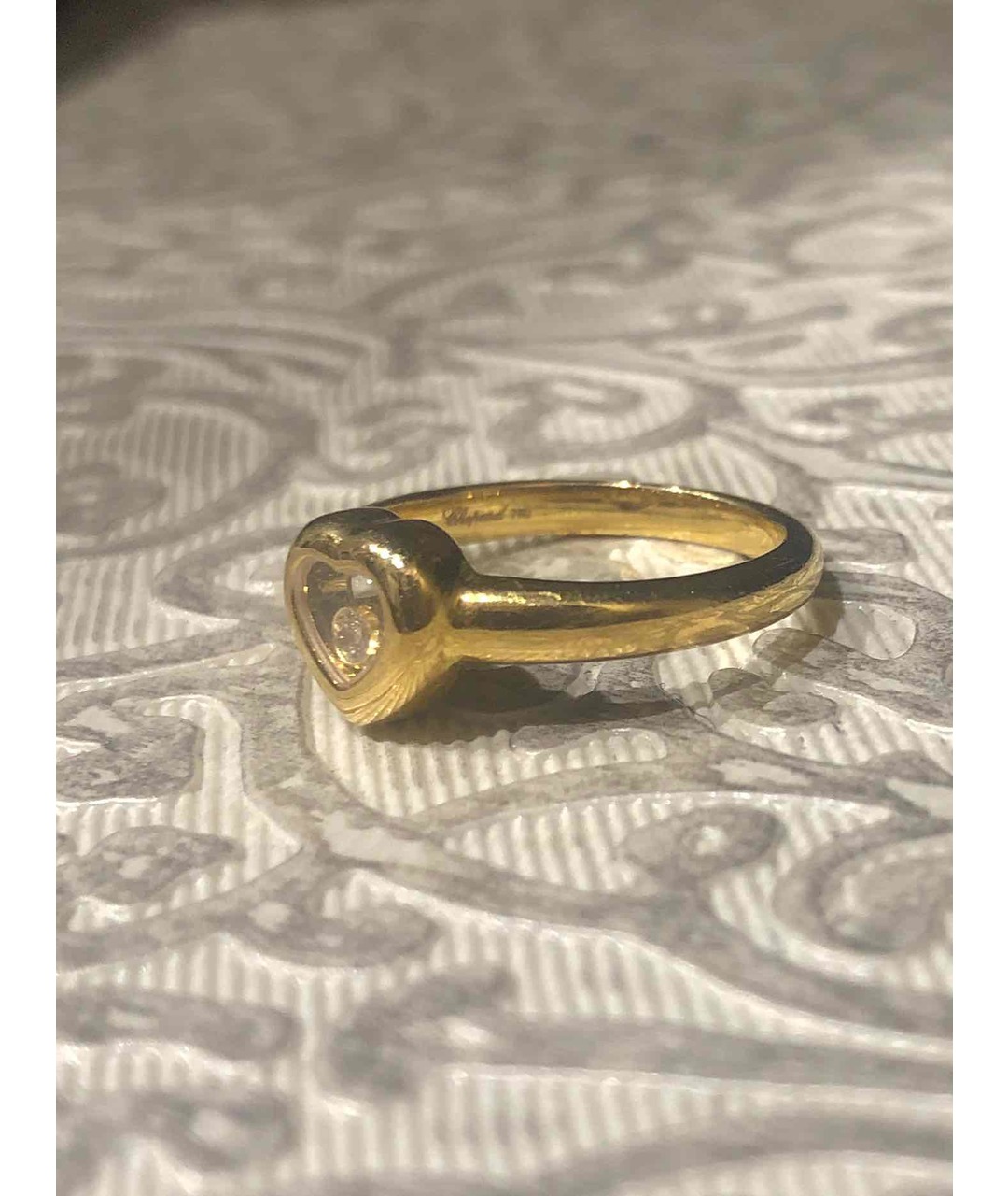 CHOPARD Золотое кольцо из желтого золота, фото 2