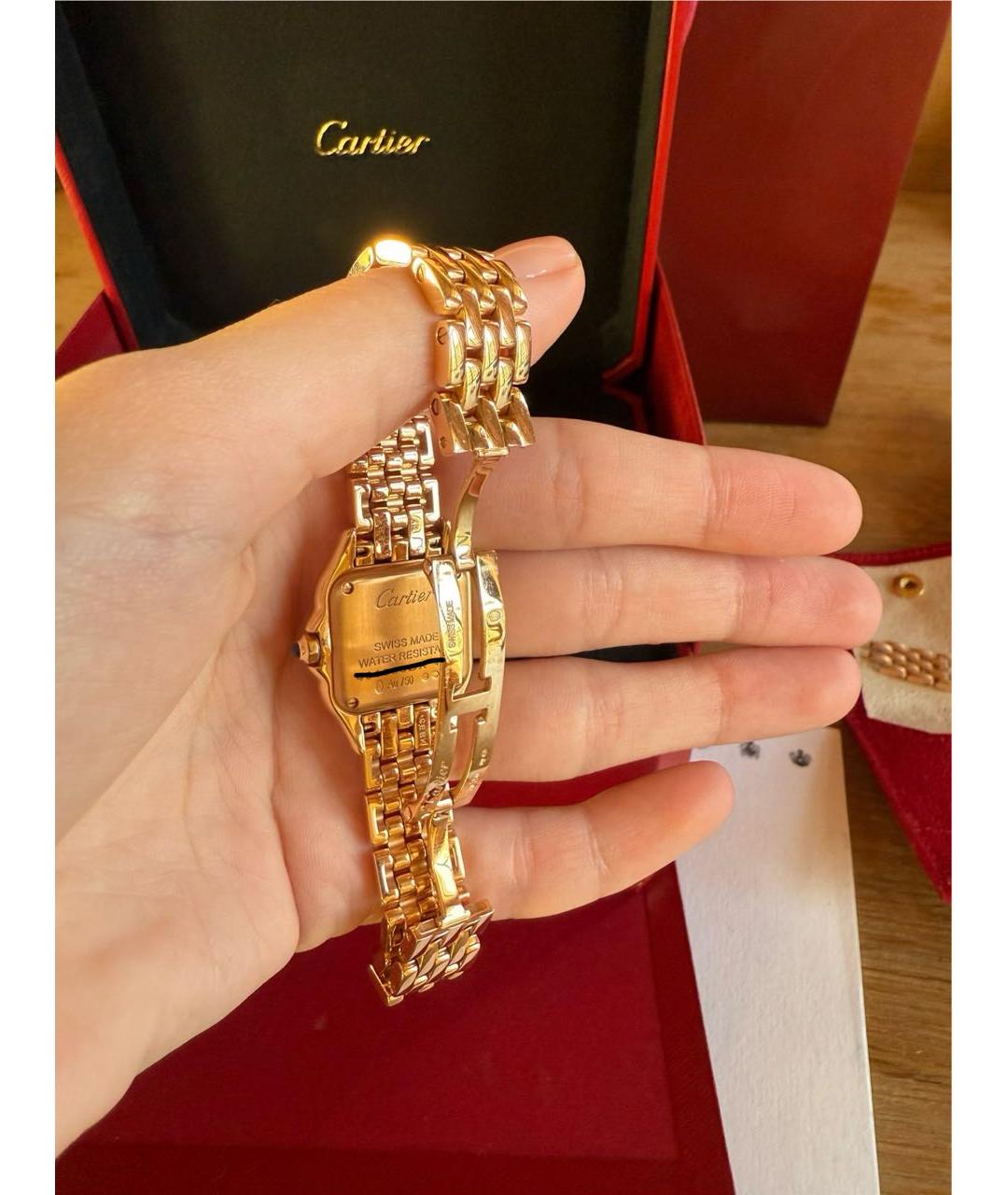 CARTIER Золотые часы из розового золота, фото 5