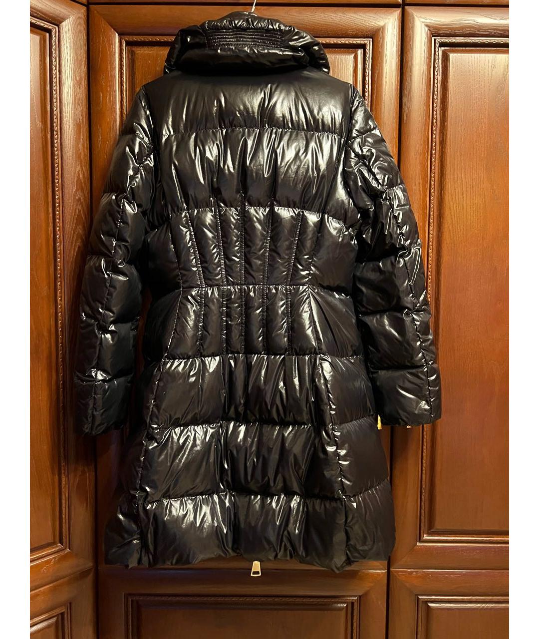 MONCLER Черный пуховик, фото 2