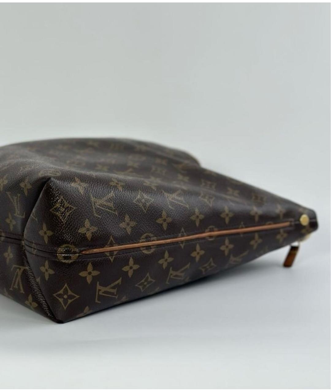 LOUIS VUITTON Коричневая сумка тоут, фото 2