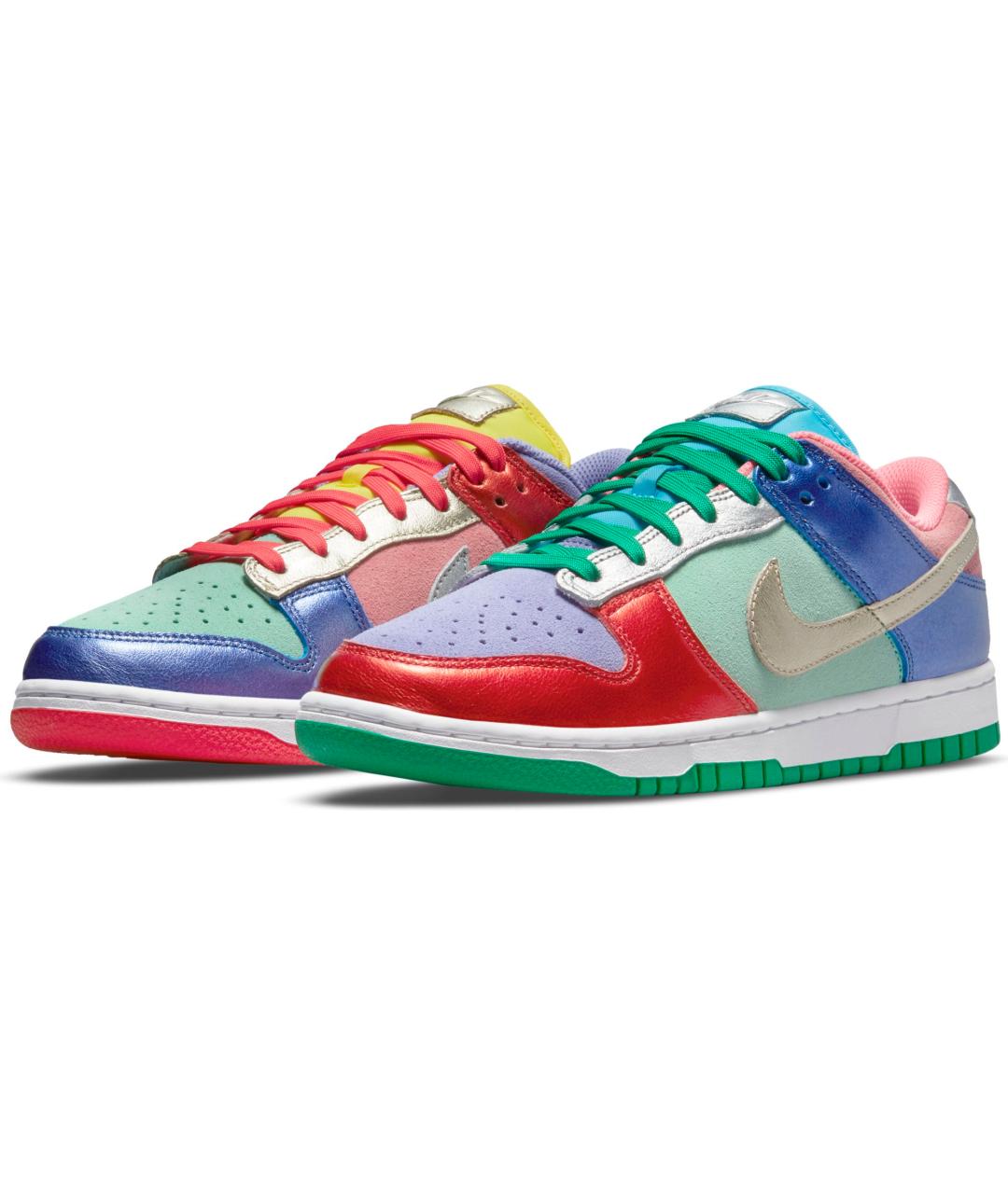 NIKE Мульти кожаные кроссовки, фото 2