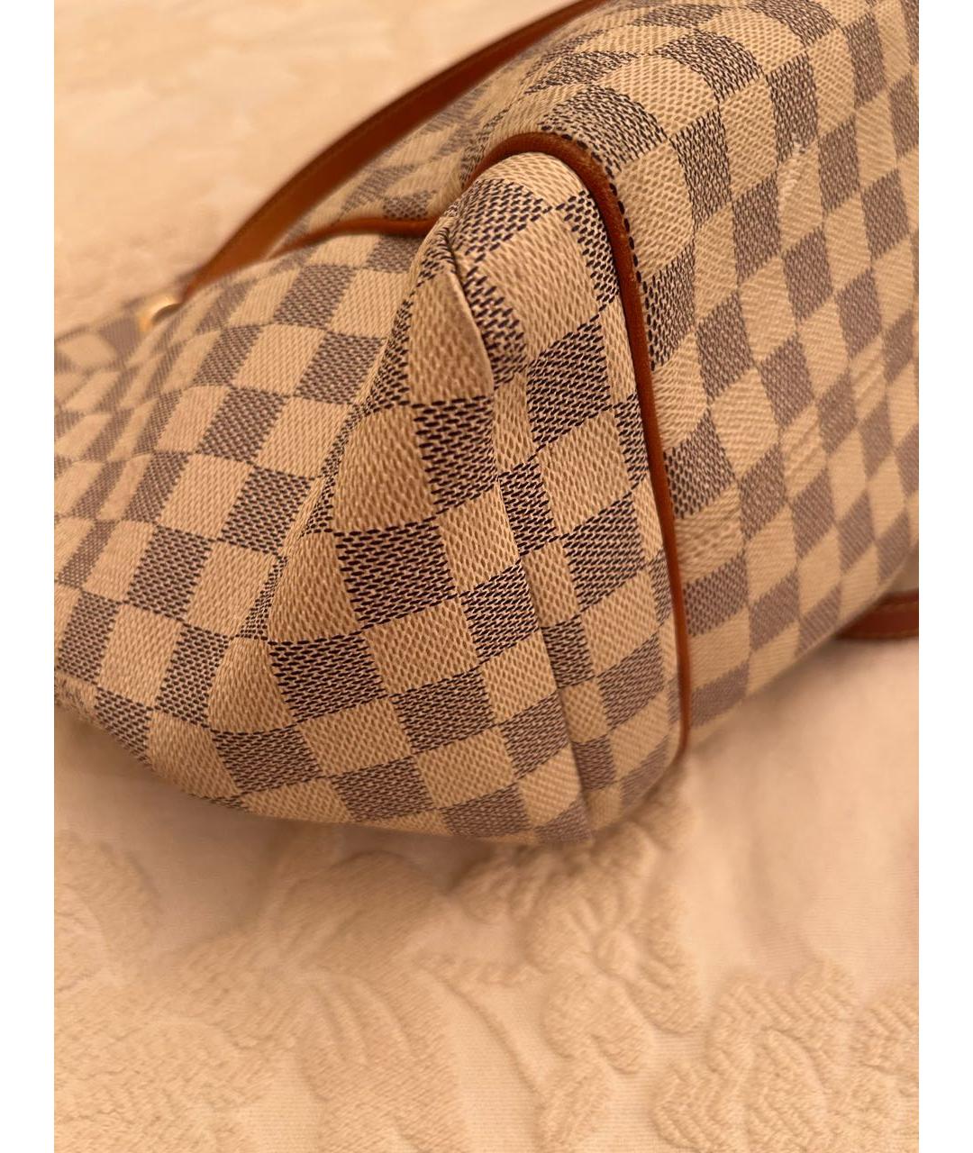 LOUIS VUITTON Белая сумка тоут, фото 5