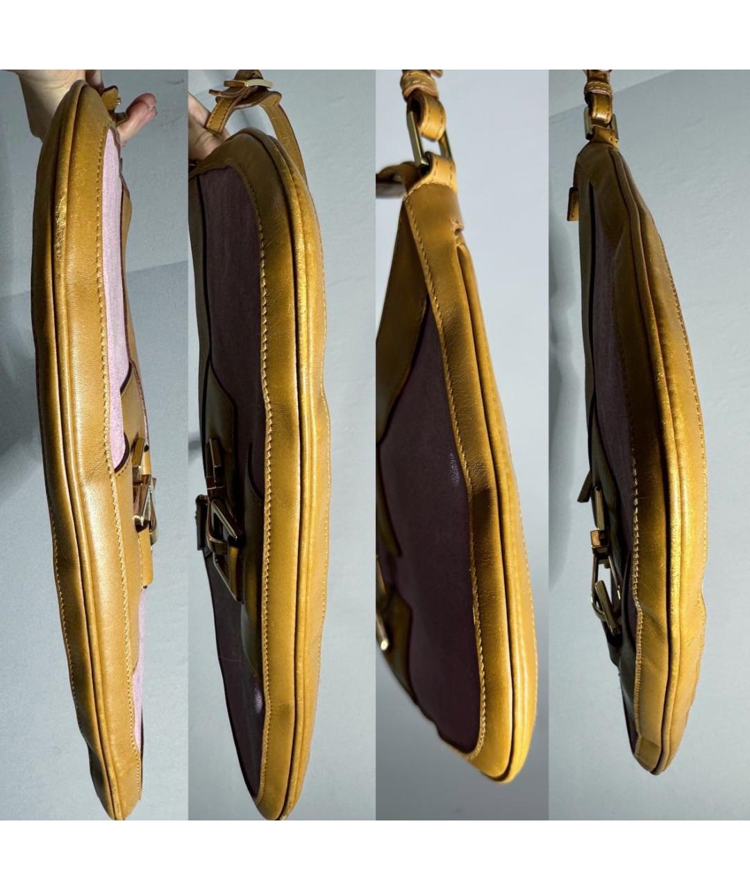 GUCCI Фуксия замшевая сумка через плечо, фото 7