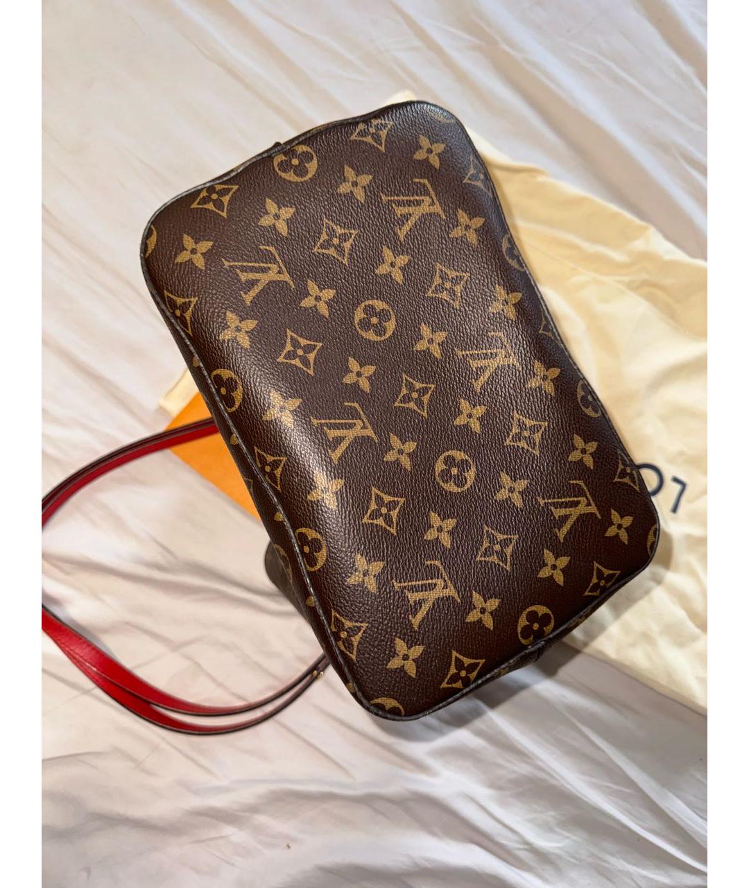 LOUIS VUITTON Красная сумка через плечо, фото 3