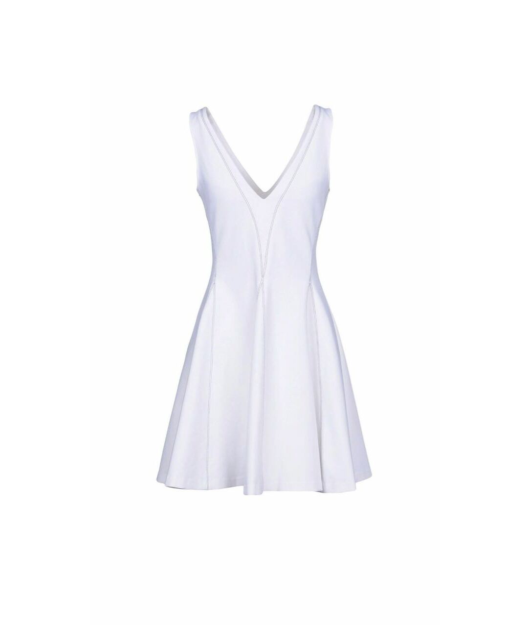 OPENING CEREMONY Белое хлопко-эластановое платье, фото 2