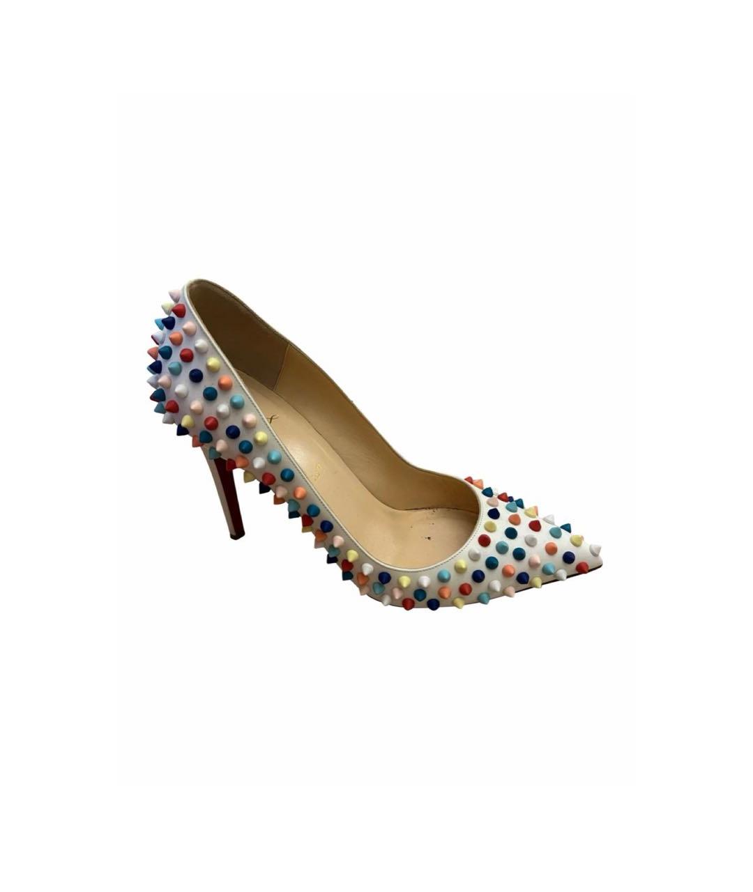 CHRISTIAN LOUBOUTIN Мульти туфли из искусственной кожи, фото 2