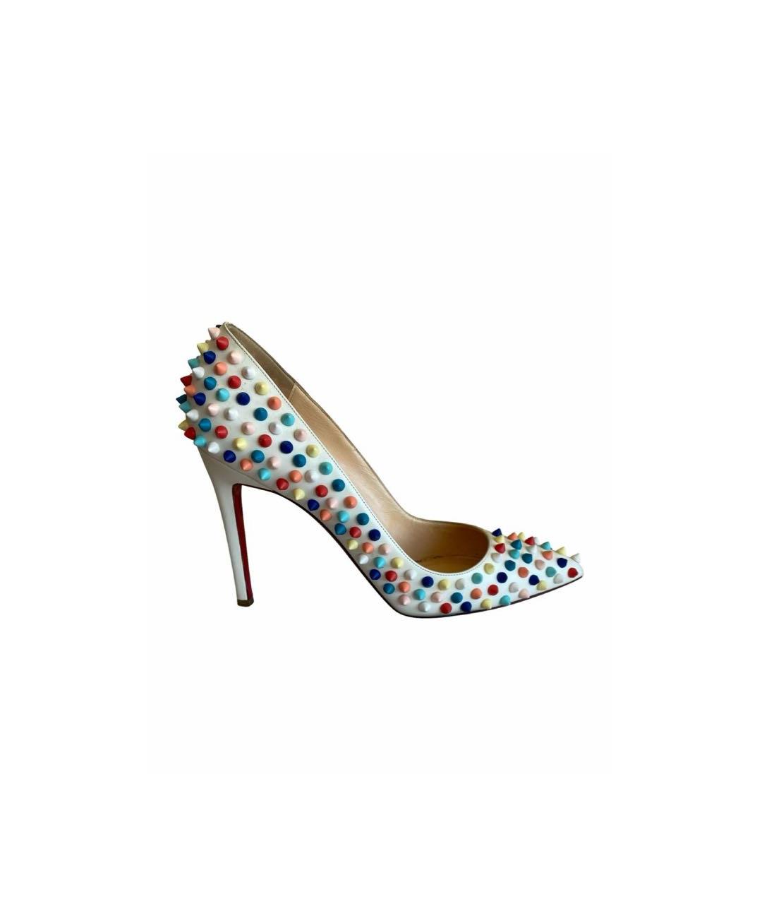 CHRISTIAN LOUBOUTIN Мульти туфли из искусственной кожи, фото 1