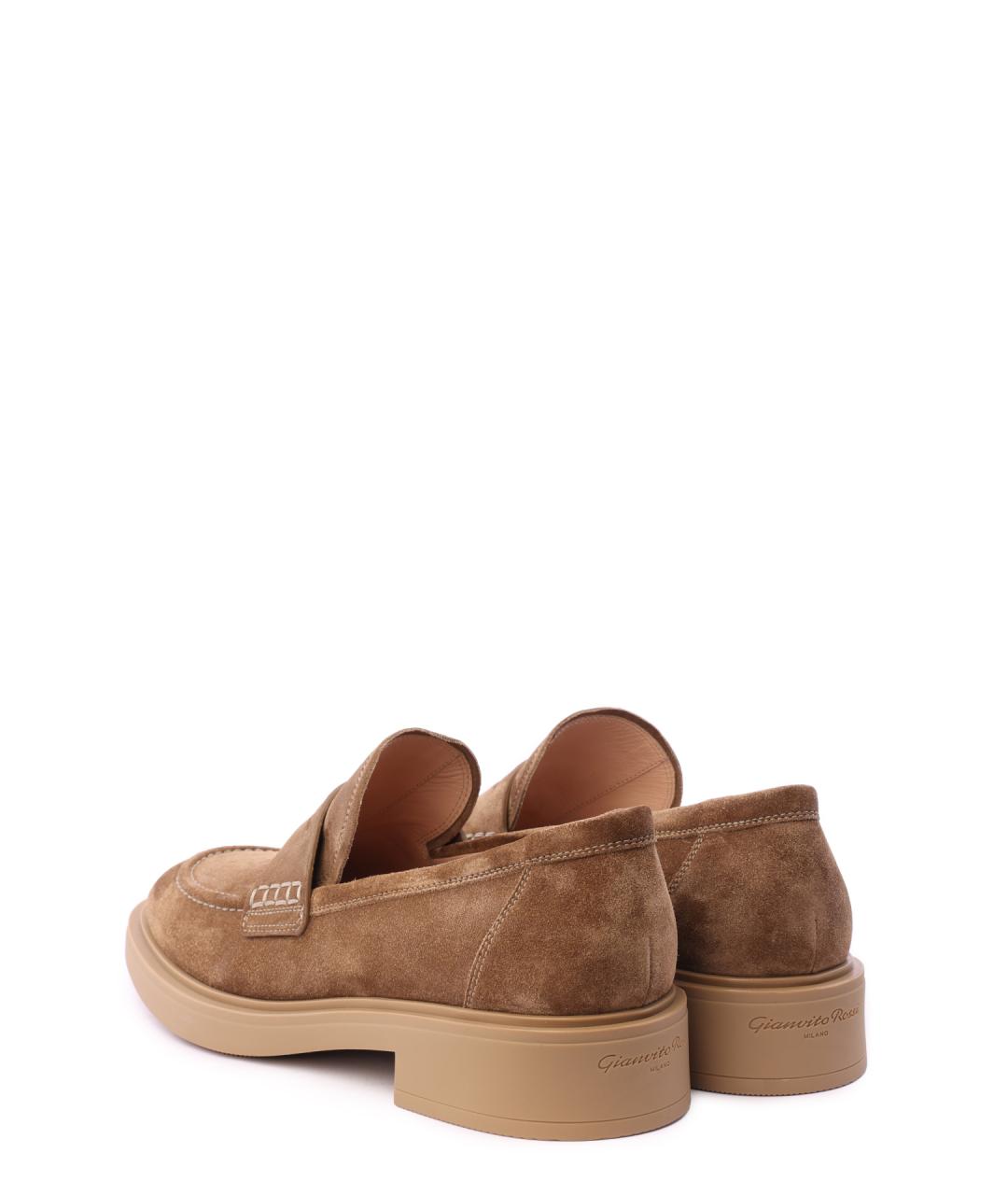 GIANVITO ROSSI Замшевые лоферы, фото 3