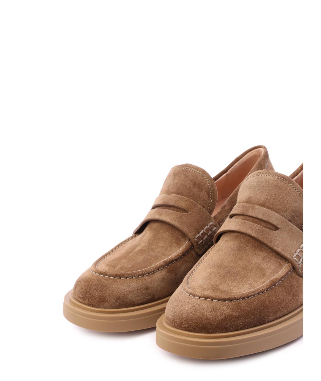 GIANVITO ROSSI Замшевые лоферы, фото 5