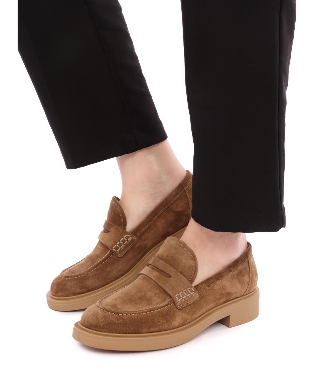 GIANVITO ROSSI Замшевые лоферы, фото 6