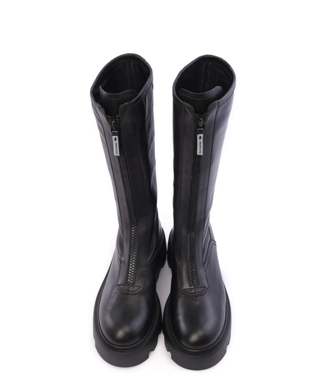 PREMIATA Черные кожаные ботинки, фото 4