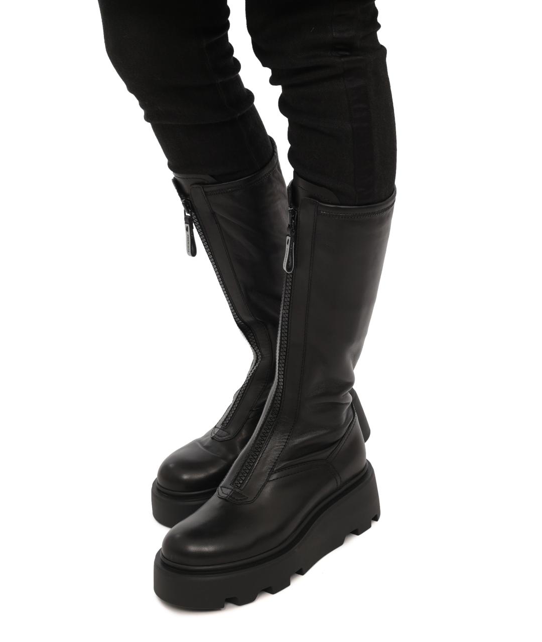 PREMIATA Черные кожаные ботинки, фото 6