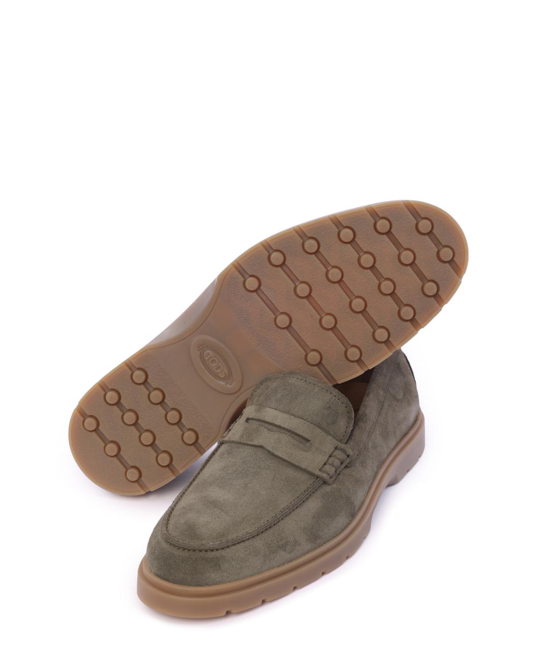 TOD'S Замшевые лоферы, фото 4