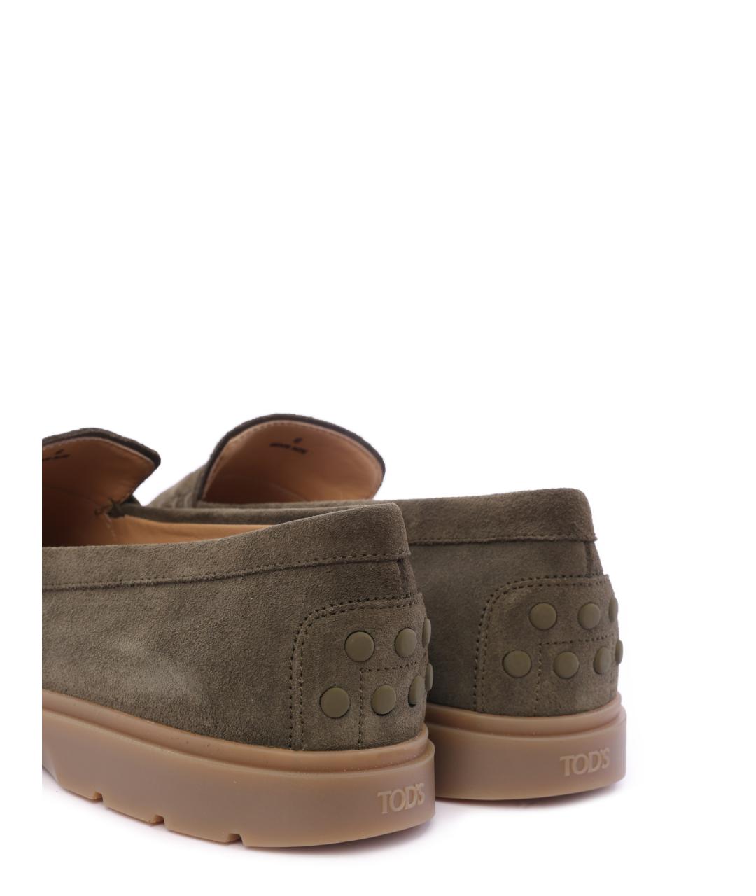 TOD'S Замшевые лоферы, фото 6