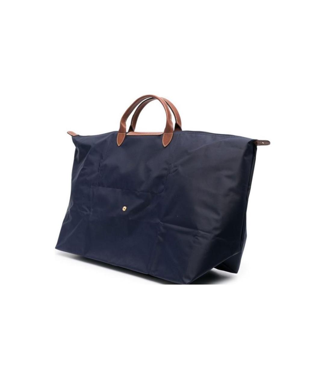 LONGCHAMP Темно-синяя сумка тоут, фото 3