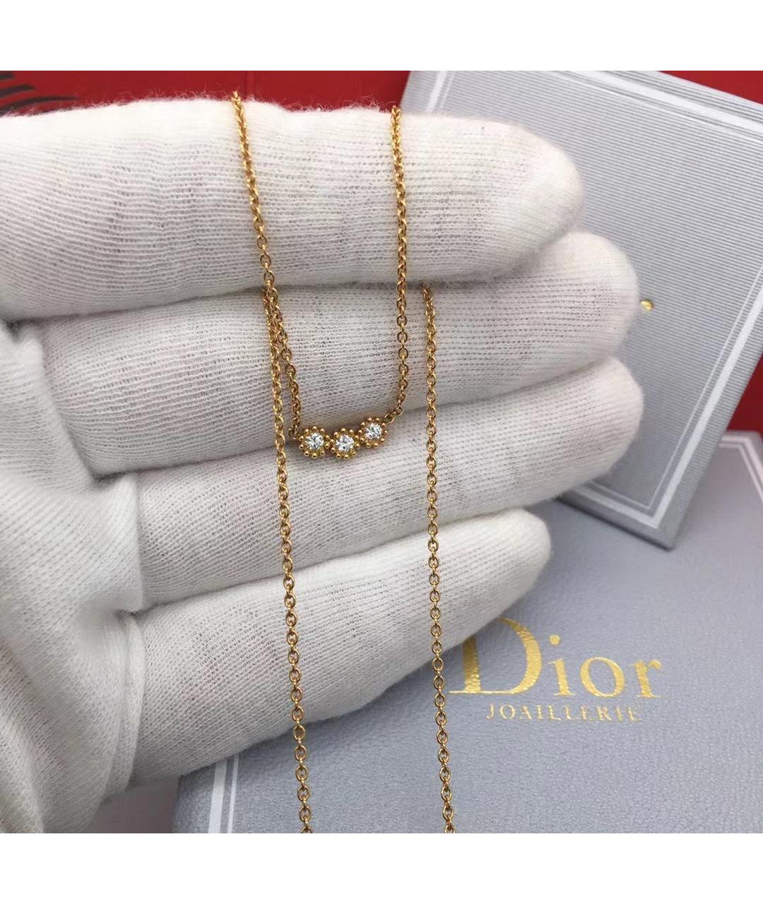 CHRISTIAN DIOR Золотое колье из желтого золота, фото 3