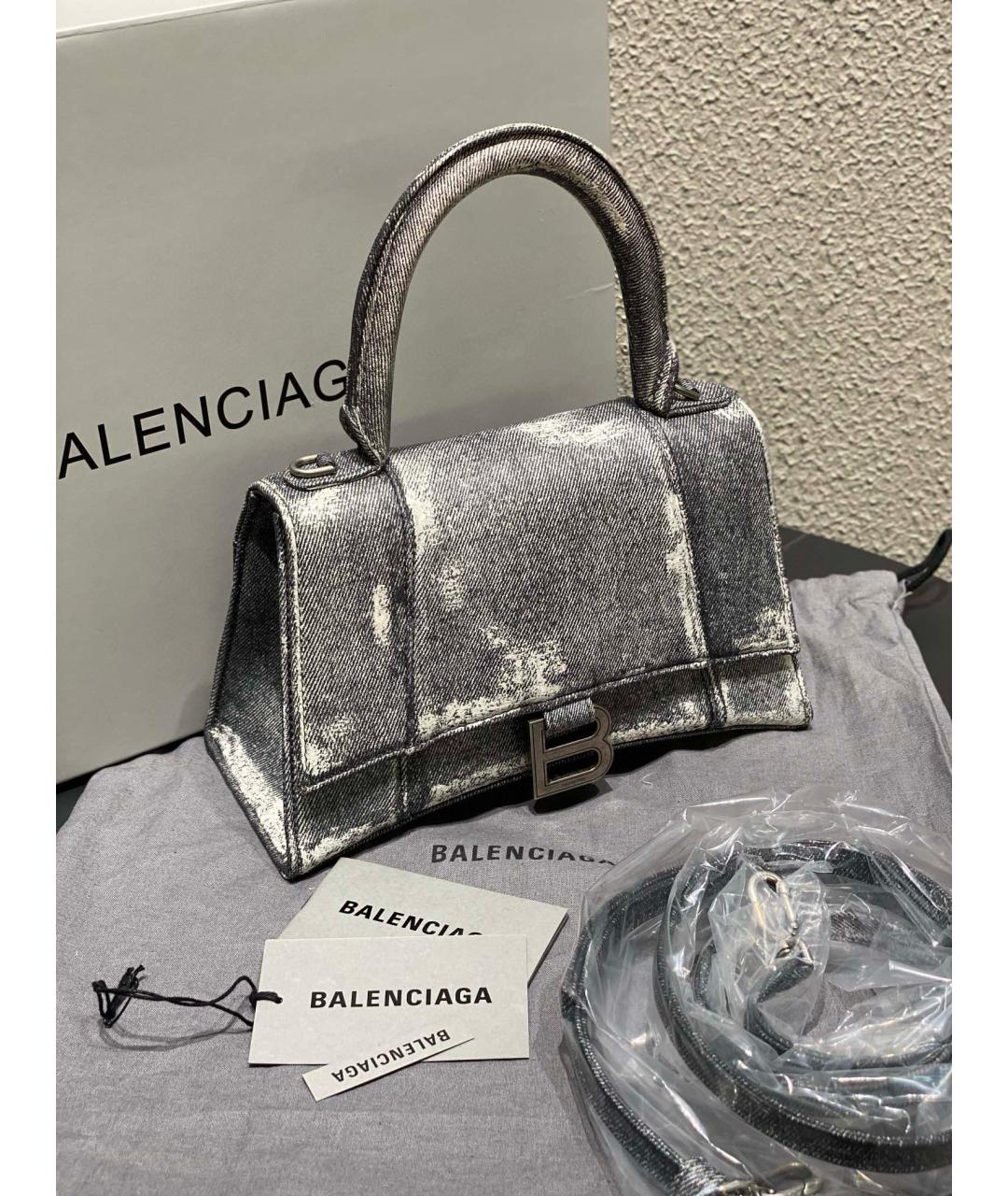 BALENCIAGA Серая сумка тоут, фото 2