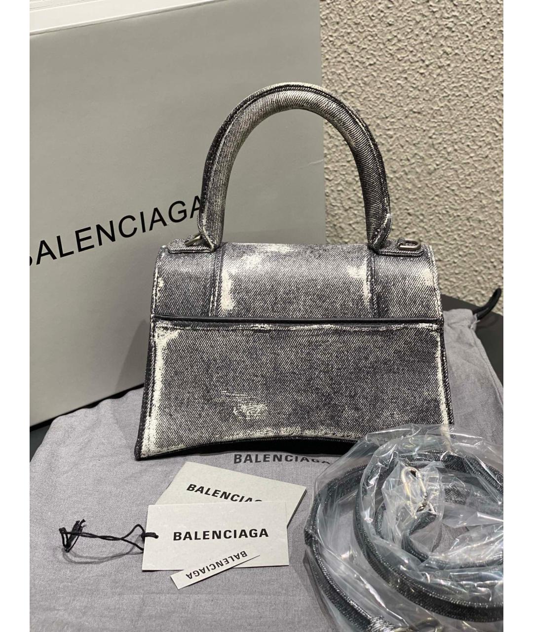 BALENCIAGA Серая сумка тоут, фото 3