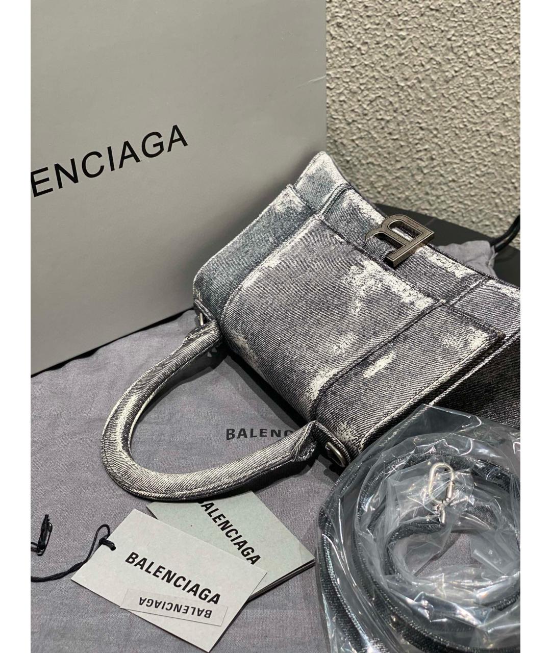 BALENCIAGA Серая сумка тоут, фото 5