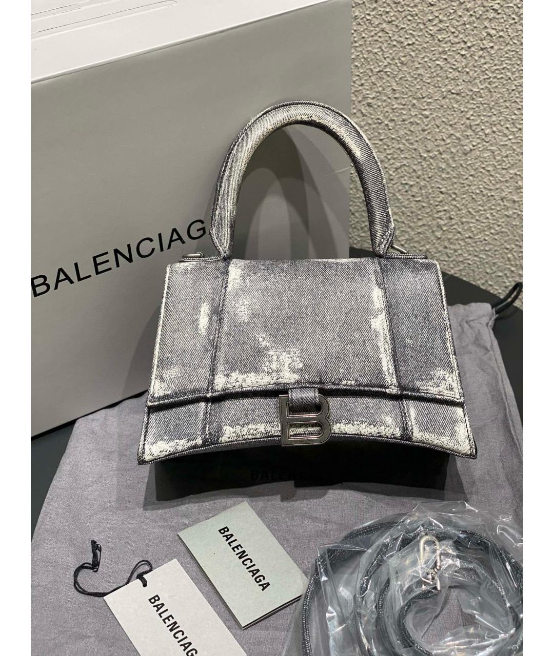 BALENCIAGA Серая сумка тоут, фото 6