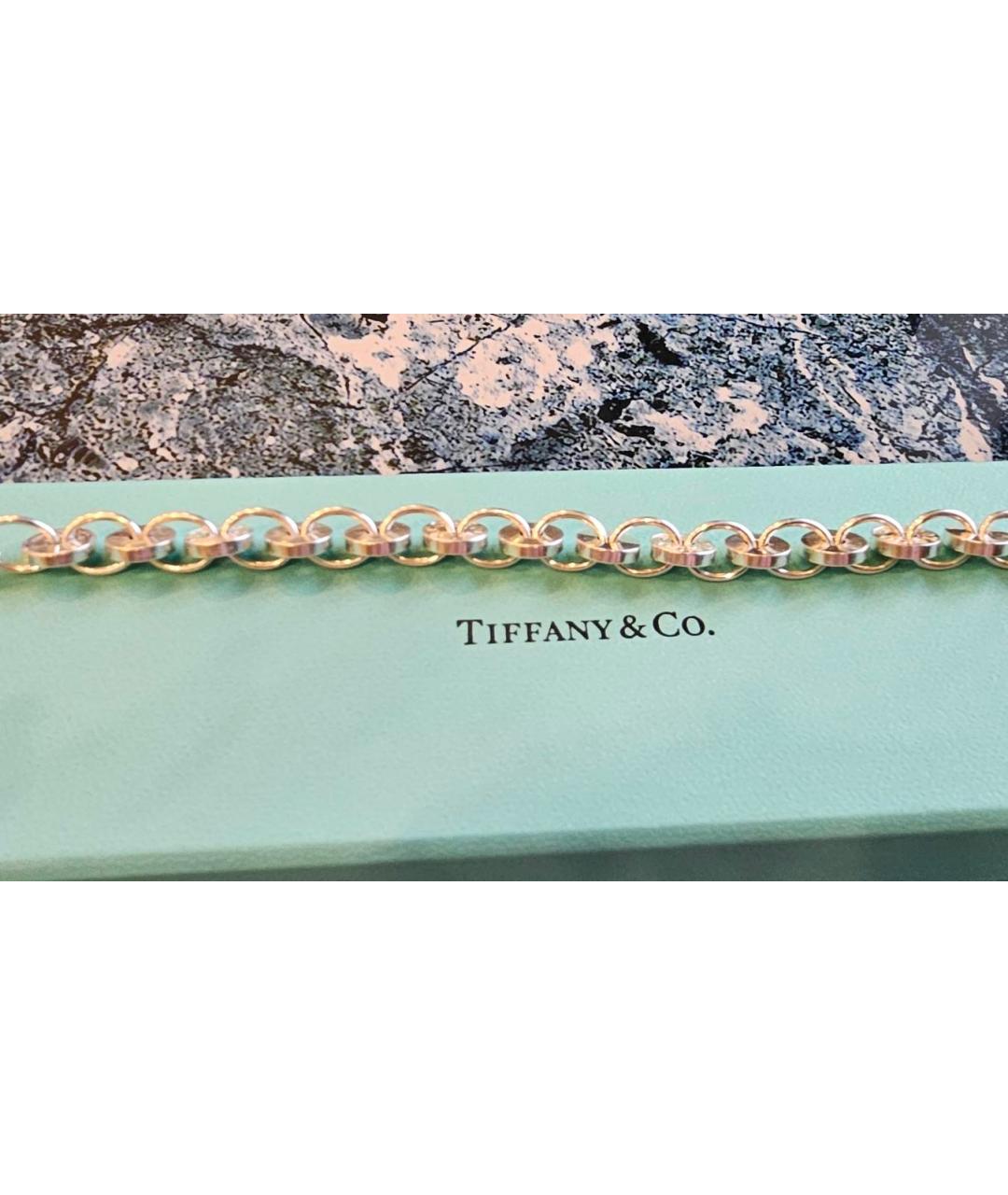 TIFFANY&CO Серебрянный серебряный браслет, фото 7