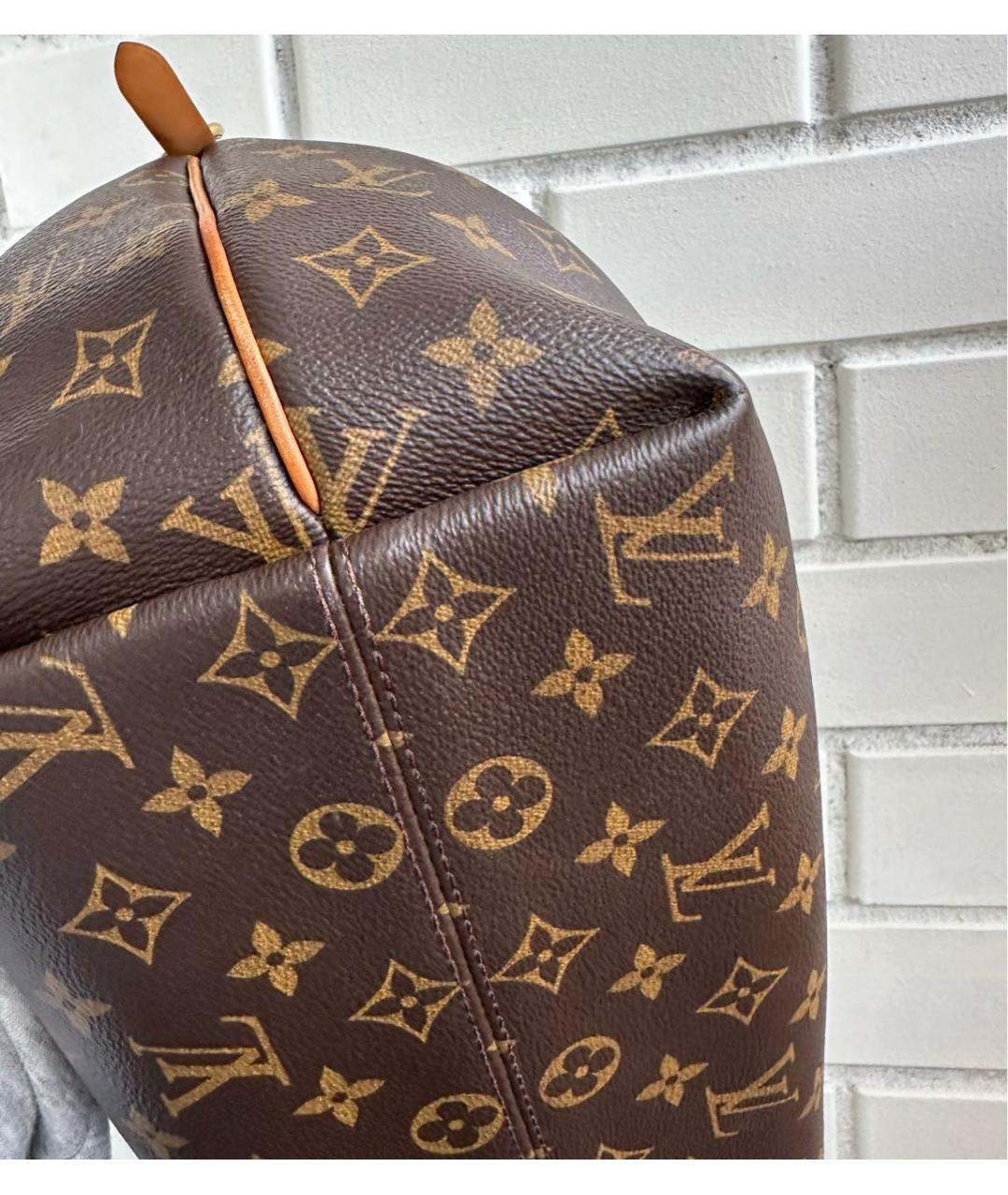 LOUIS VUITTON Коричневая сумка с короткими ручками, фото 6