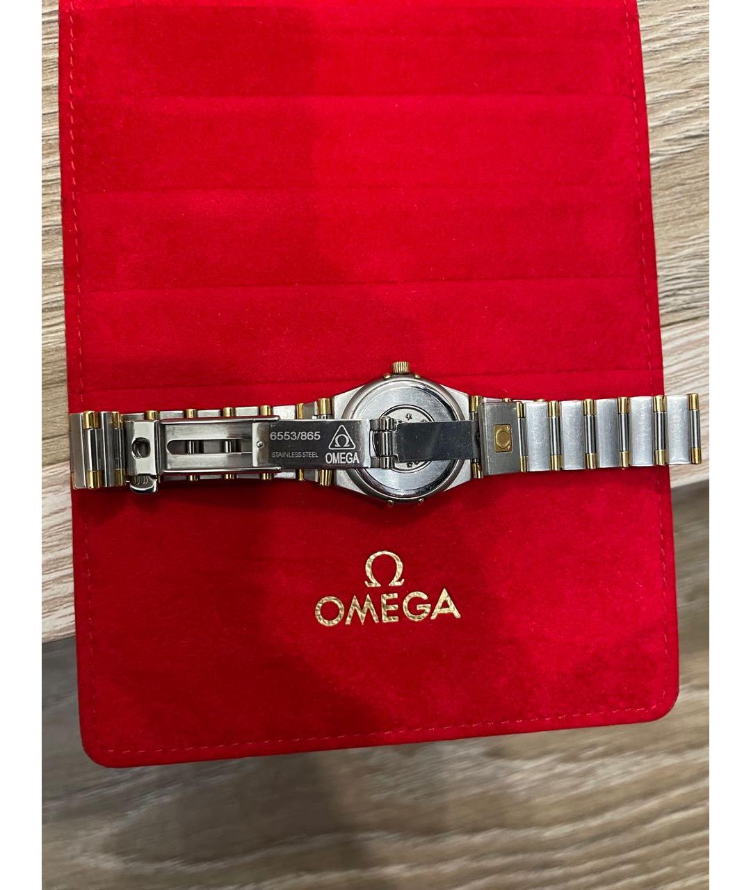 OMEGA Серебряные часы из желтого золота, фото 5