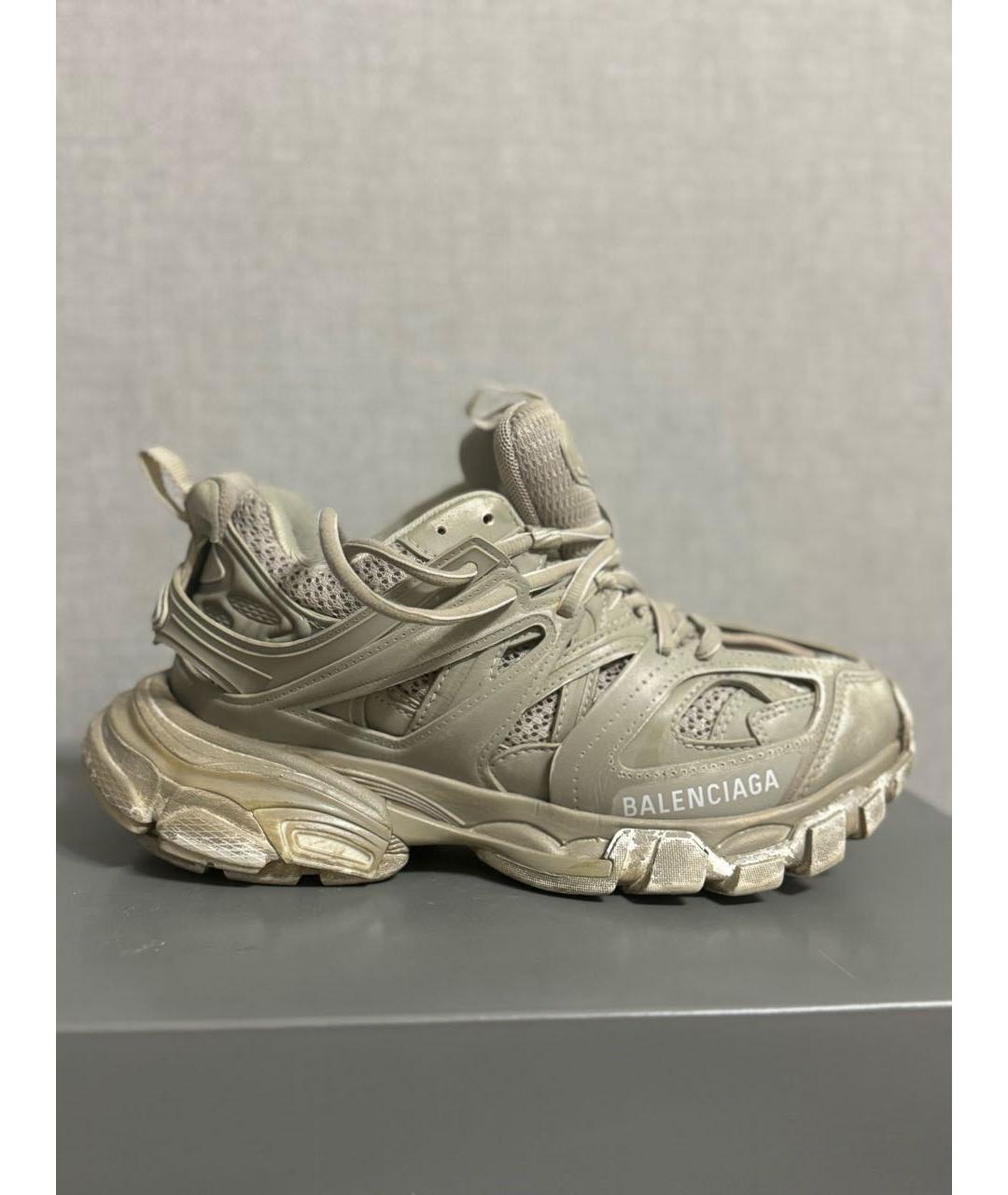 BALENCIAGA Бежевые кроссовки, фото 8