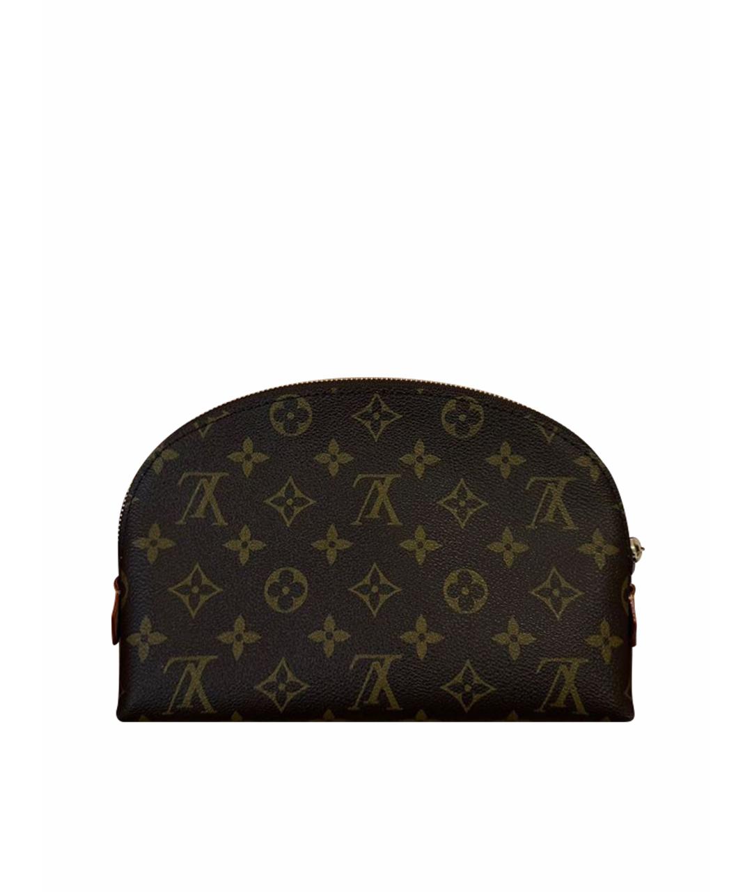 LOUIS VUITTON Коричневая косметичка, фото 1