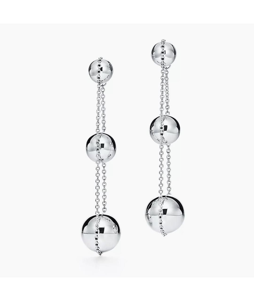 TIFFANY&CO Серебряные серебряные серьги, фото 4