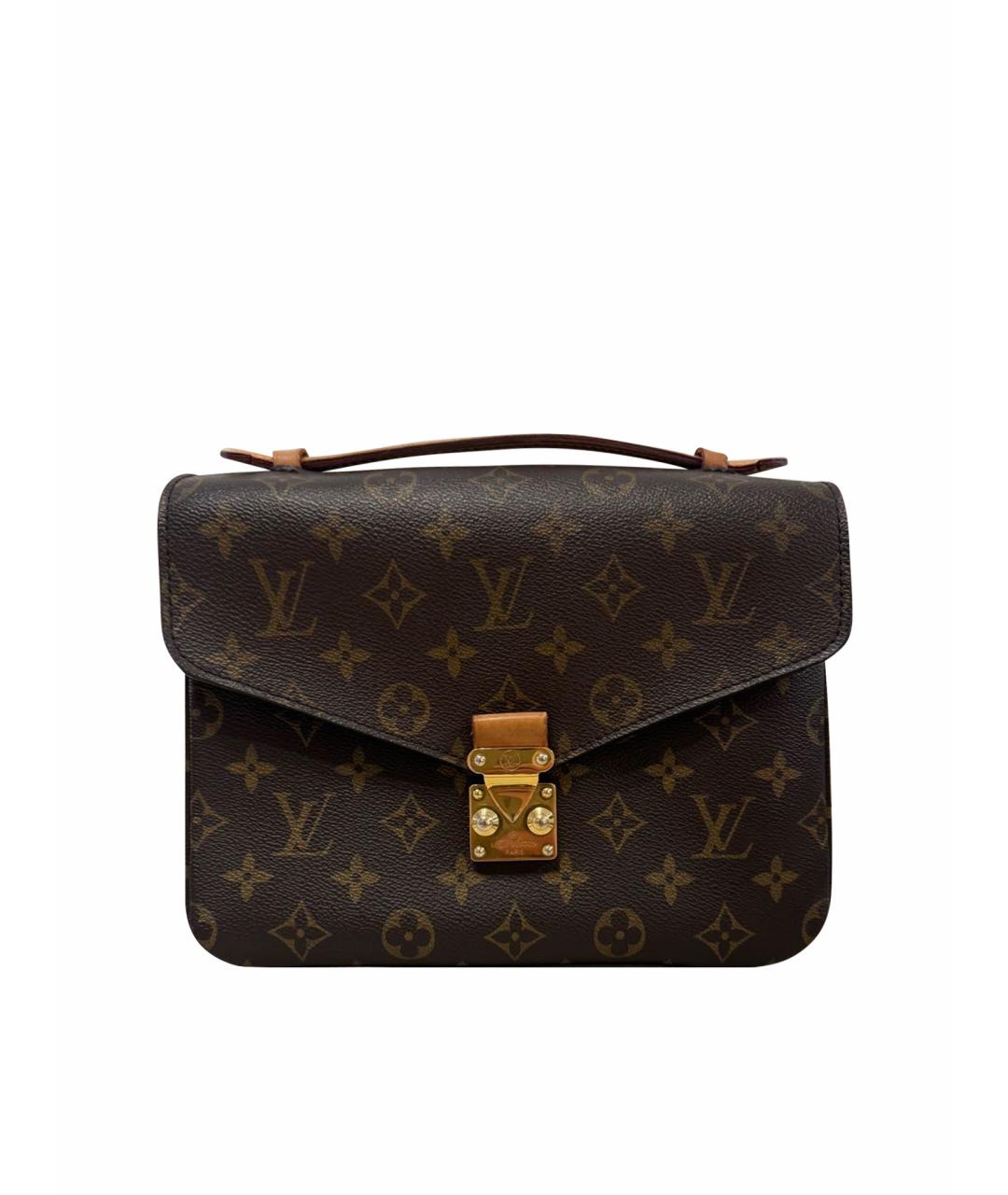 LOUIS VUITTON Коричневая сумка через плечо, фото 1