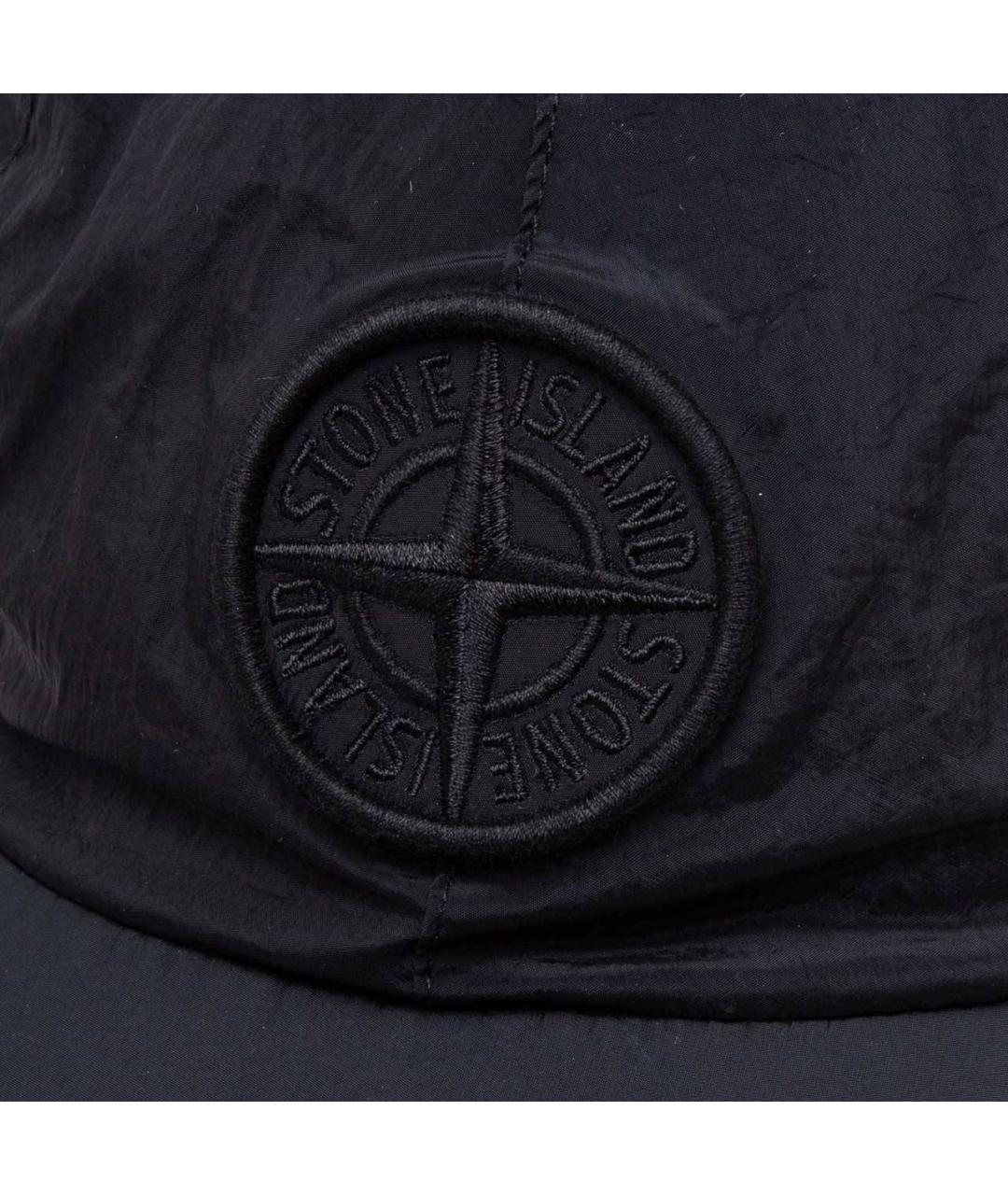 STONE ISLAND Черная кепка/бейсболка, фото 2