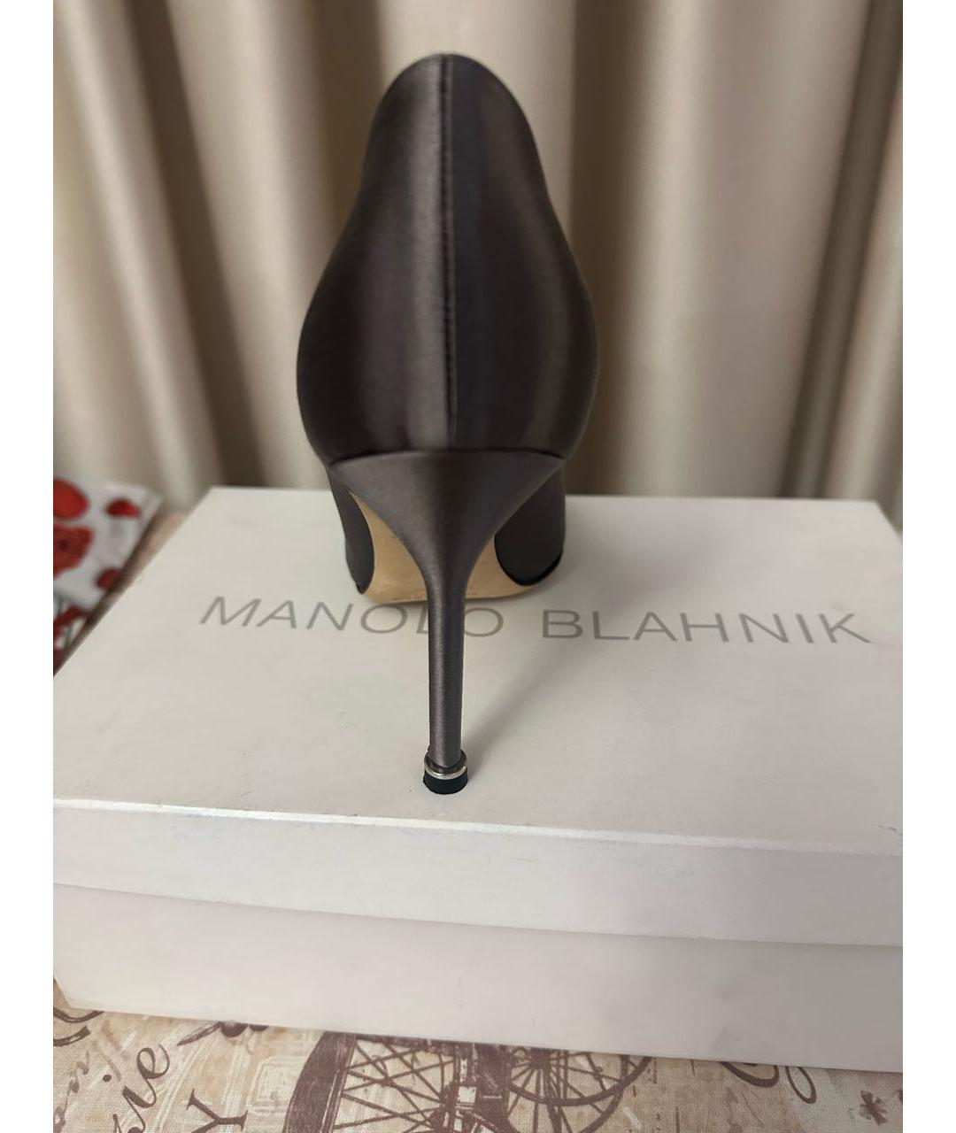 MANOLO BLAHNIK Серые туфли, фото 2